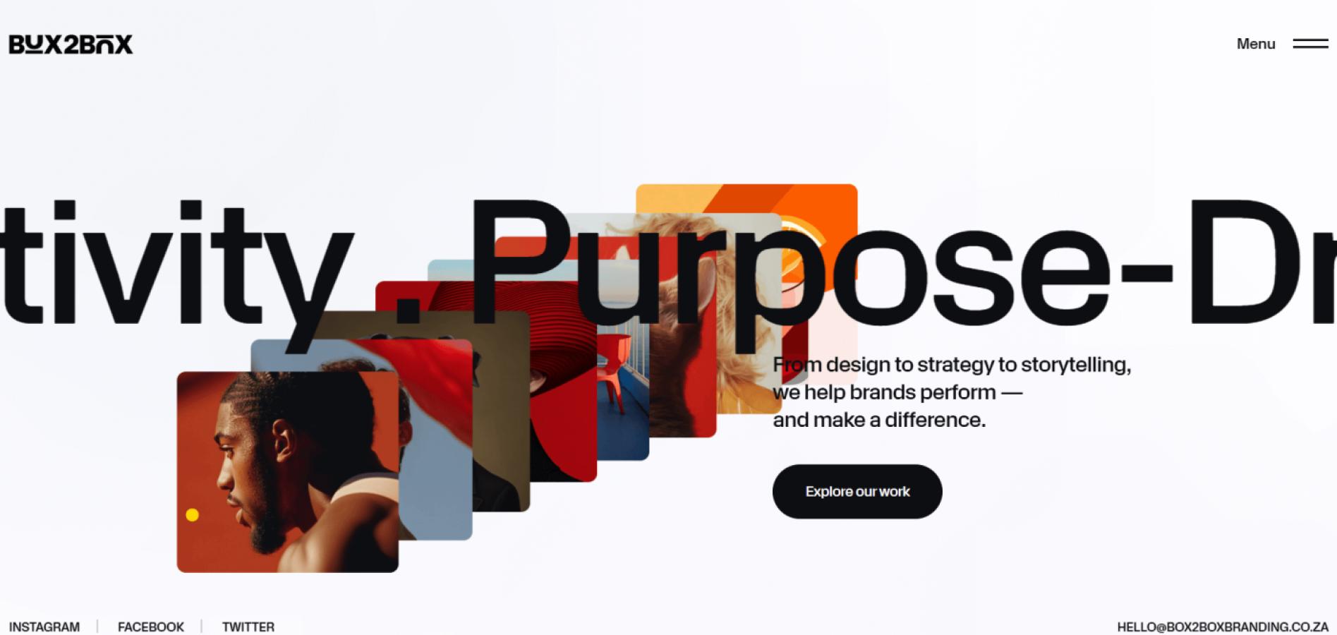 Box2Box Branding Website Design & Development